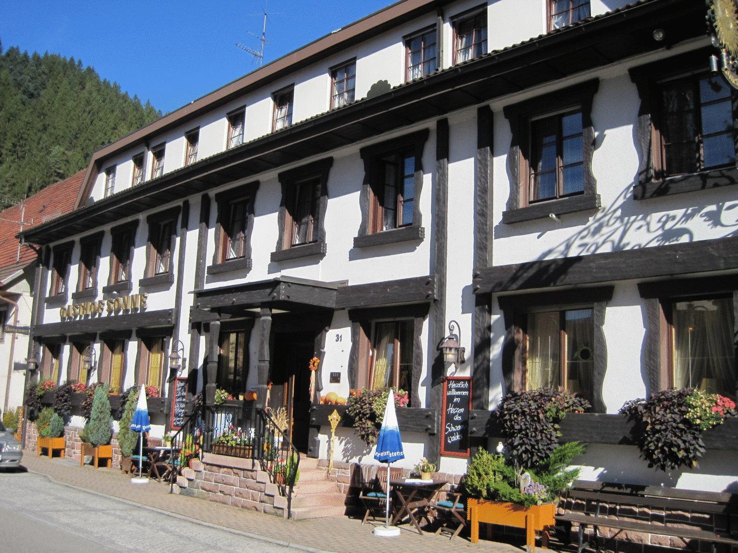 Hotel Restaurant Albans Sonne Bad Rippoldsau-Schapbach Esterno foto